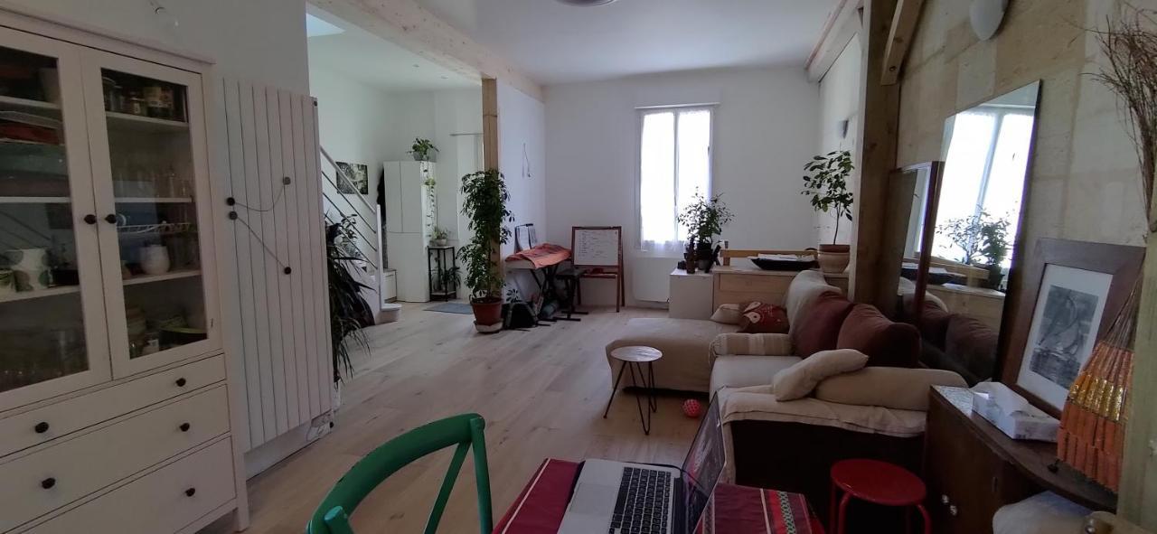 Belle Chambre Sur Terrasse A 3 Min De La Gare Bordeaux Luaran gambar